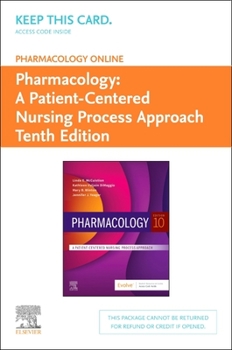 Printed Access Code Pharmacology Online for Pharmacology (Access Card): A Patient-Centered Nursing Process Approach Book