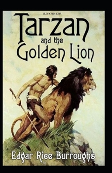Paperback Tarzan and the Golden Lion Illustrated Book