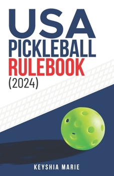 Paperback USA Pickleball Rulebook (2024) Book