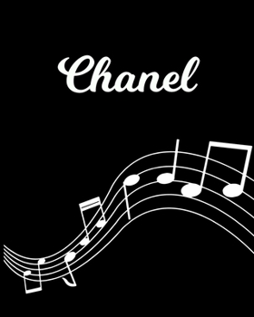 Paperback Chanel: Sheet Music Note Manuscript Notebook Paper - Personalized Custom First Name Initial C - Musician Composer Instrument C Book