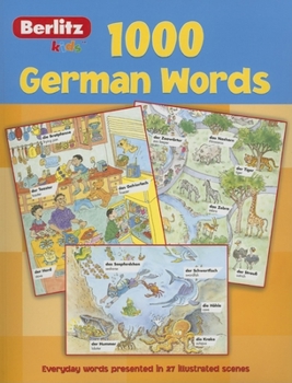 Paperback 1000 German Words (1000 Words) Book