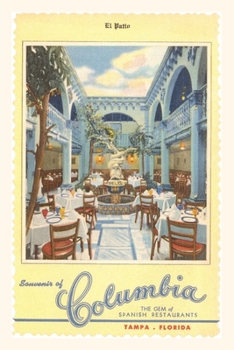 Paperback Vintage Journal Columbia Restaurant, Tampa, Florida Book