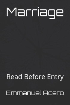 Paperback Marriage: Read Before Entry Book