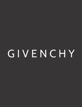 Paperback Givenchy: A Decorative Book │ Perfect for Stacking on Coffee Tables & Bookshelves │ Customized Interior Design & Hom Book