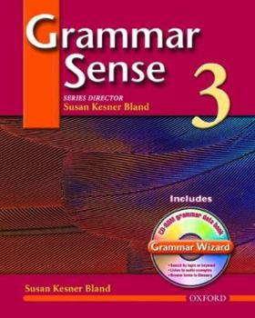 Paperback Grammar Sense 3: Student Book 3 with Wizard CD-ROM Book