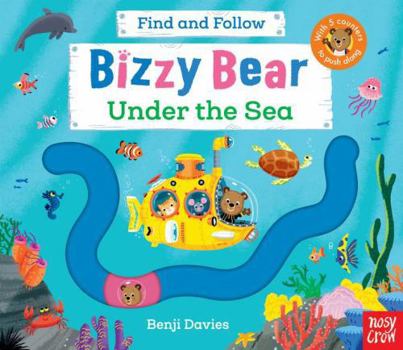 Hardcover Bizzy Bear Find and Follow: Under the Sea: With 4 Sliding Counters Book