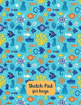 Paperback Sketch pad for boys Book