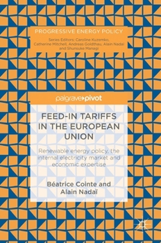 Hardcover Feed-In Tariffs in the European Union: Renewable Energy Policy, the Internal Electricity Market and Economic Expertise Book