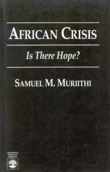 Paperback African Crisis: Is There Hope? Book