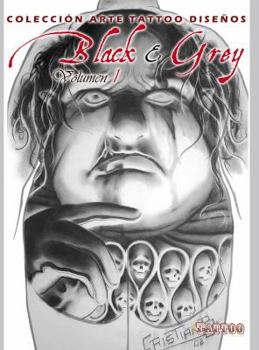 Paperback Black & Grey Volume 1: Tattoo Design Collection Book