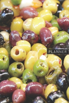 Paperback Planner: Olives 1 Year Daily Planner (12 Months) - 2020 - 2021 - 365 Pages for Planning - January 20 - December 20 - Appointmen Book