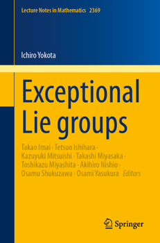 Paperback Exceptional Lie Groups Book