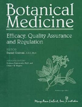 Paperback Botanical Medicine: Efficacy, Quality Assurance, and Regulation Book