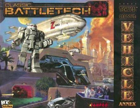 Paperback Classic Battletech Technical Readout: Vehicle Annex Book