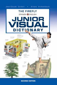 Hardcover The Firefly Spanish/English Junior Visual Dictionary Book