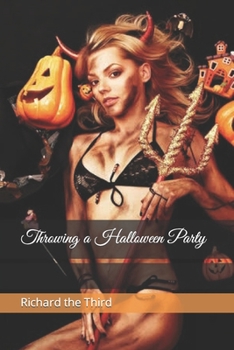 Paperback Throwing a Halloween Party [Large Print] Book
