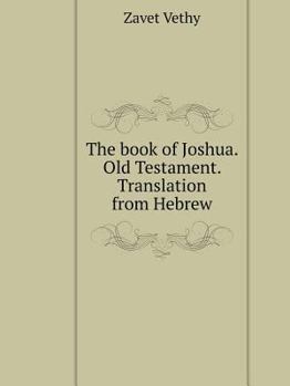 Paperback The book of Joshua. Old Testament. Translation from Hebrew [Russian] Book