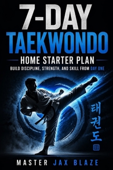 Paperback 7-Day Taekwondo Home Starter Plan Book