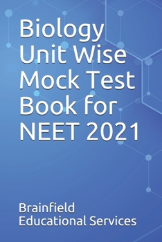 Paperback Biology Unit Wise Mock Test Book for NEET 2021 Book