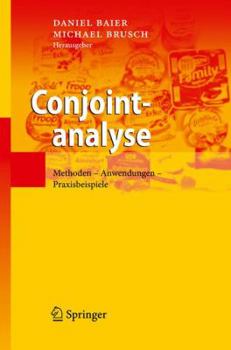 Hardcover Conjointanalyse: Methoden - Anwendungen - Praxisbeispiele [German] Book