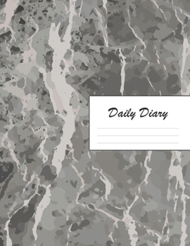 Daily Diary: Blank 2020 Journal Entry Writing Paper for Each Day of the Year | Beautiful Marble Designed Pattern | January 20 - December 20 | 366 ... Your Life, Set Goals & Get Things Done