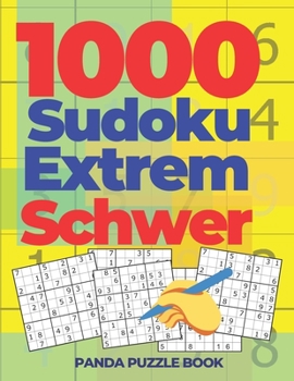 Paperback 1000 Sudoku Extrem Schwer: Logikspiele Für Erwachsene [German] Book