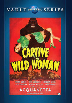 DVD Captive Wild Woman Book