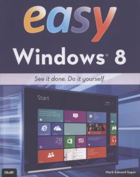 Paperback Easy Windows 8 Book