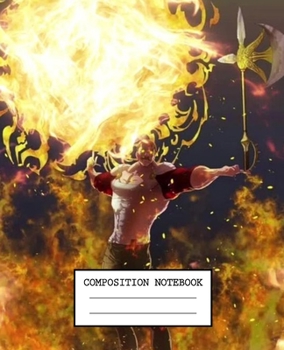 Composition Notebook: The Seven Deadly Sins Soft Glossy Cover Wide Ruled Lined Pages Book 7.5 x 9.25 Inches 110 Pages