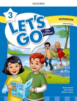 Paperback Lets Go Level 3 Workbook with Online Practice 5th Edition Book