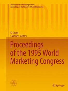 Paperback Proceedings of the 1995 World Marketing Congress Book