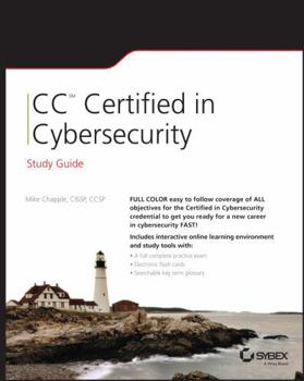 Paperback CC Certified in Cybersecurity Study Guide Book
