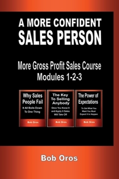 Paperback A More Confident Sales Person Book