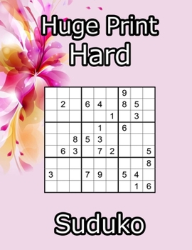 Paperback Huge Print Hard Sudoku: Huge Bargain Collection of 120 Puzzles and Solutions, Medium to Hard Level, Challenge for your Brain! sudoku guy Book