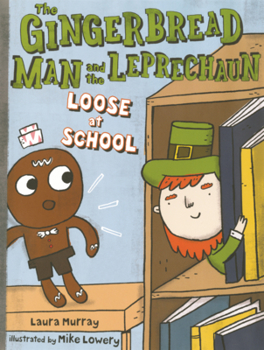 Library Binding Gingerbread Man and the Leprechaun Loose at School Book