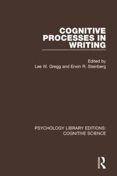 Paperback Cognitive Processes in Writing Book