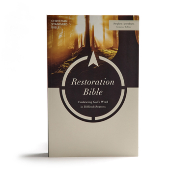 Paperback CSB Restoration Bible, Trade Paper: Embracing God's Word in Difficult Seasons Book