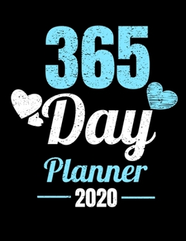 Paperback 365 Day Planner 2020: One Year Daily Planner For Daily Reflection & Activities Book