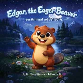Paperback Edgar, The Eager Beaver: an Animal adventure Book