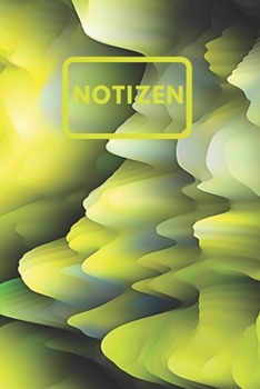 Notizen: Blanko Abstrakt Motiv Heft für Aufzeichnungen Lettering Handschrift zum Selbstgestalten | ein Tolles und Kreatives Geschenk (German Edition)