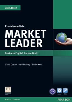Paperback Market Leader 3rd Edition Pre-Intermediate Coursebook & DVD-ROM Pack [With DVD ROM] Book
