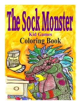 Paperback The Sock Monster Coloring Book