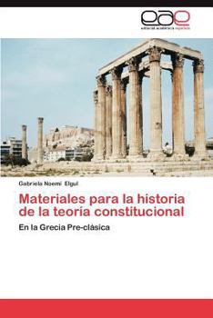 Paperback Materiales Para La Historia de La Teoria Constitucional [Spanish] Book