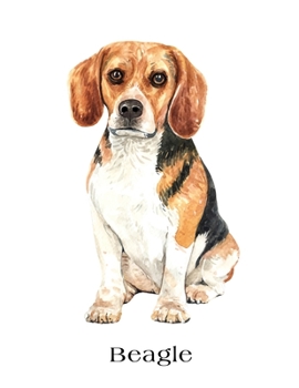 Paperback Beagle: Large Lined Journal 8.5 x 11 Book