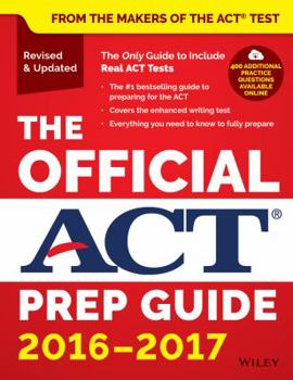 Paperback The Official ACT Prep Guide, 2016 - 2017 Book
