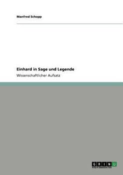 Paperback Einhard in Sage und Legende [German] Book