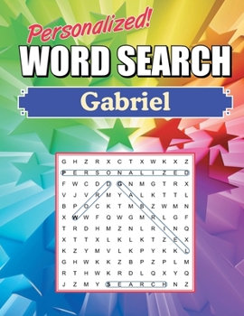Paperback Gabriel Word Search: Large Print Word Find Puzzles Book