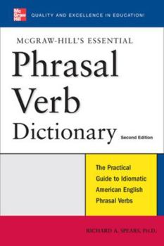 Paperback Essential Phrasal Verb Dictionary Book