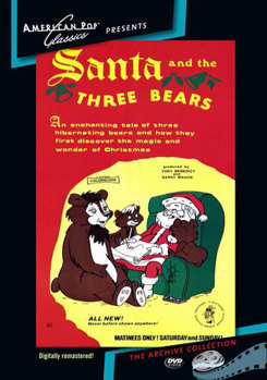 DVD Santa and the Three Bears Book