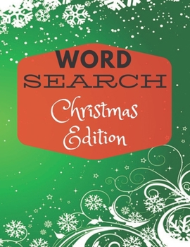 Word Search Christmas Edition : Christmas Word Search Puzzle Book, Christmas Activity Book